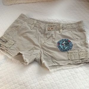 True Religion cut off shorts